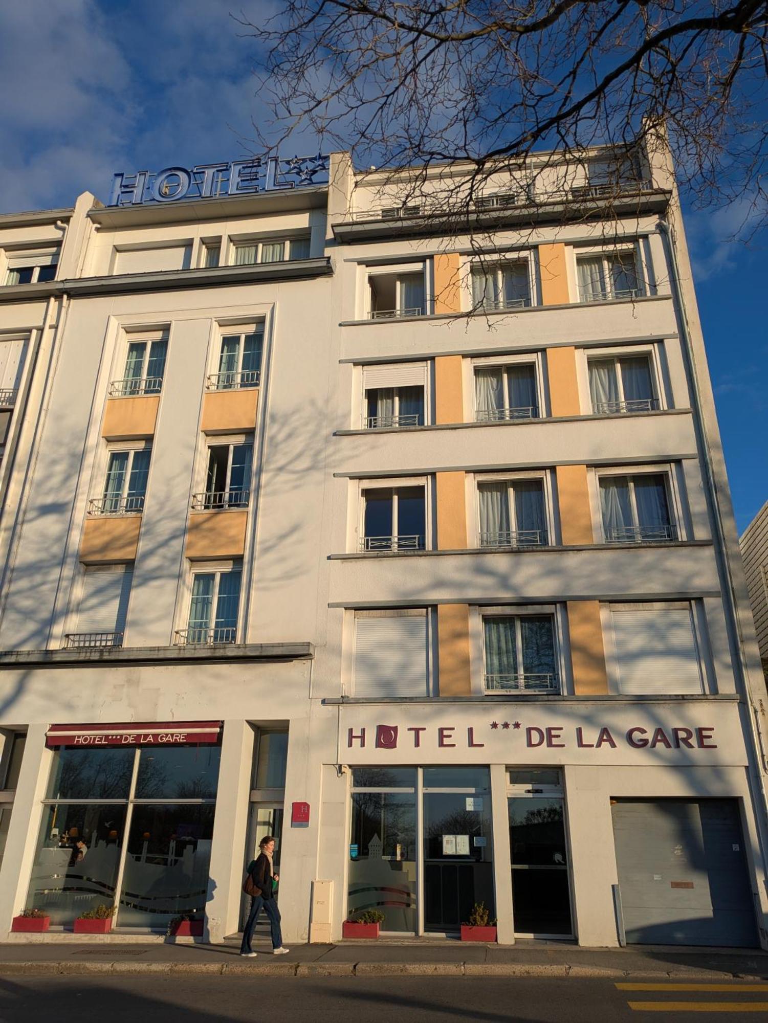 Hotel De La Gare Brest Buitenkant foto