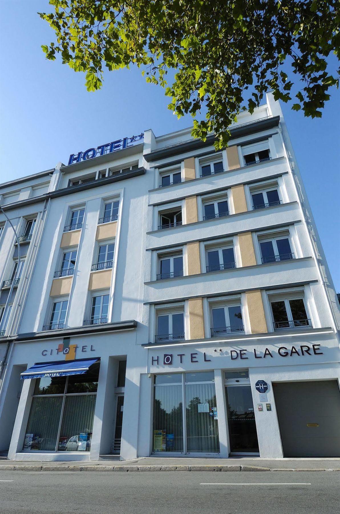 Hotel De La Gare Brest Buitenkant foto